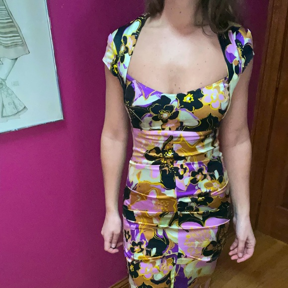 Silk Cocktail dress - Picture 9 of 15